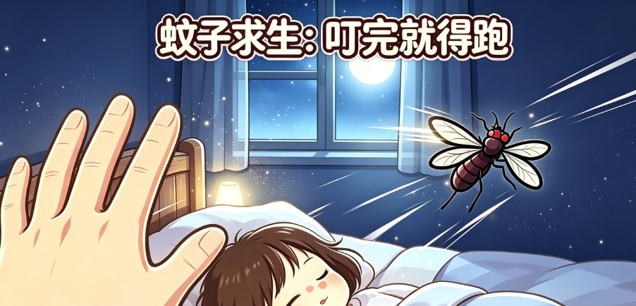 蚊子求生:叮完就得跑